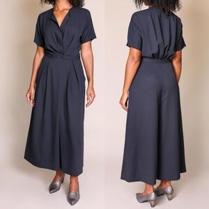 RACHEL COMEY Ardent Wide Leg Cropped Wrap Jumpsuit Pantsuit \\ 6